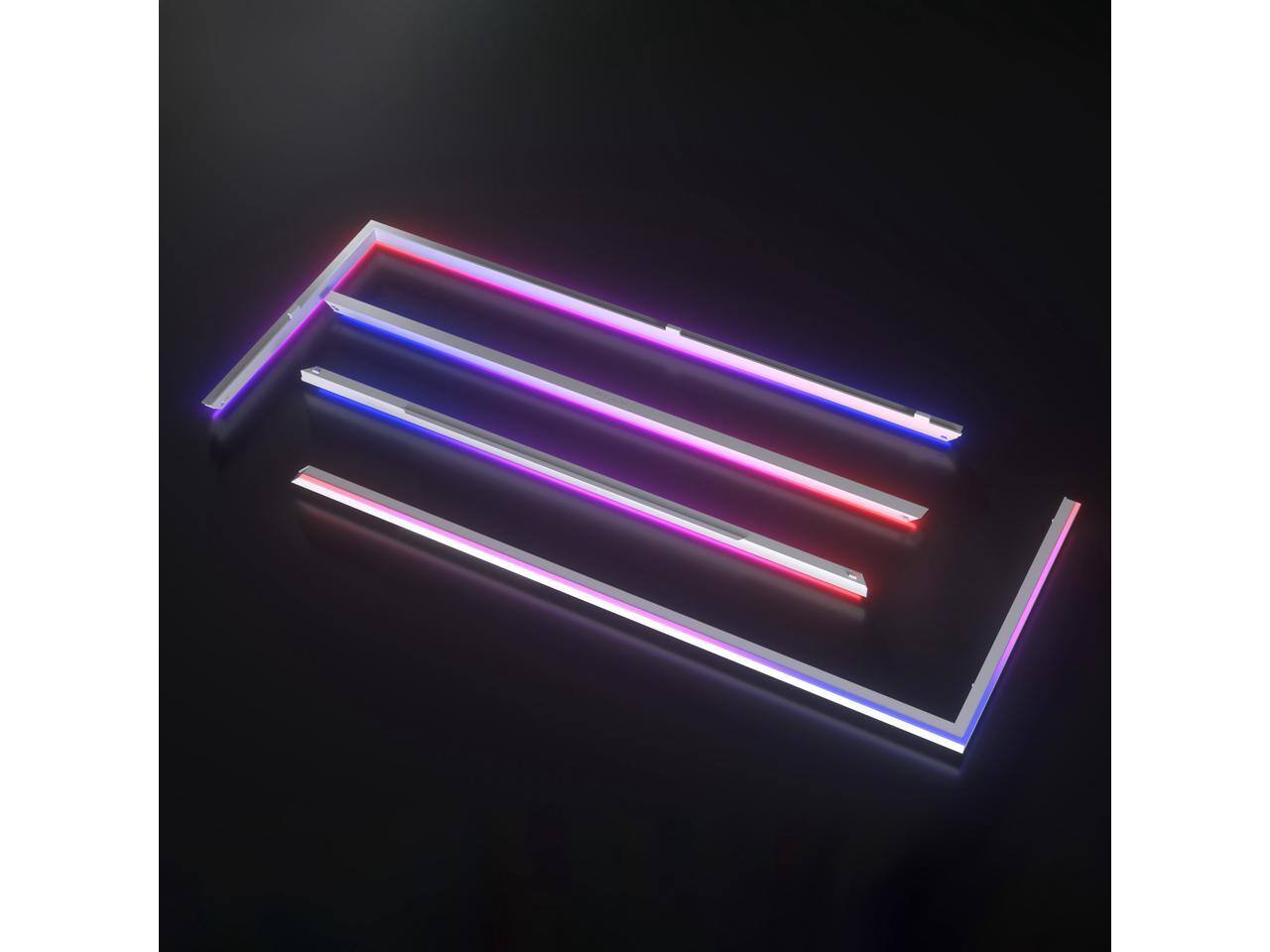 Front. Phanteks - Phanteks NV7 Premium DRGB Kit, 4x D/A-RGB LED modules for NV7 outer frame, White.