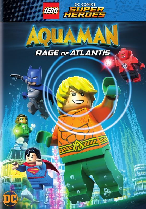 LEGO DC Super Heroes: Aquaman - Rage of Atlantis [DVD] [2018]