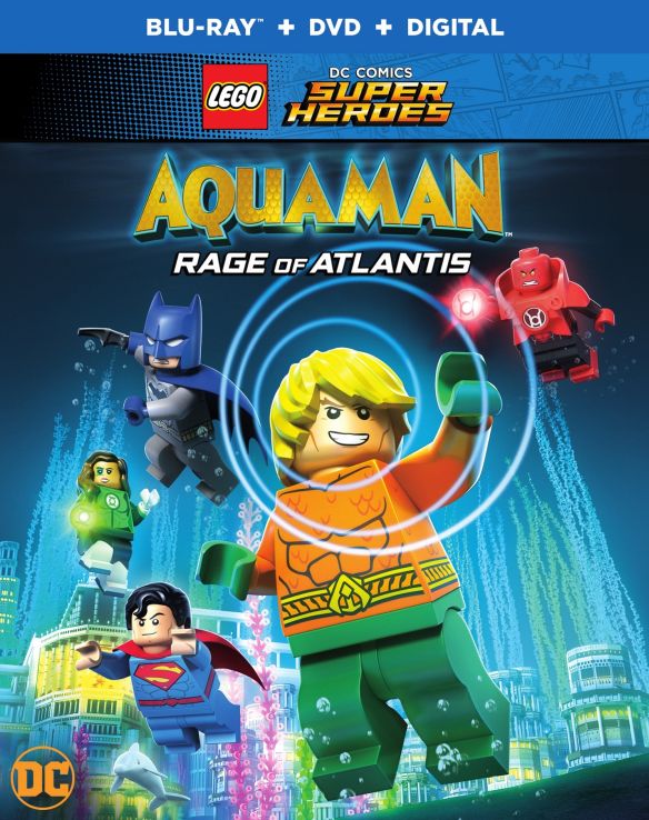 LEGO DC Super Heroes: Aquaman - Rage of Atlantis [Blu-ray] [2018]