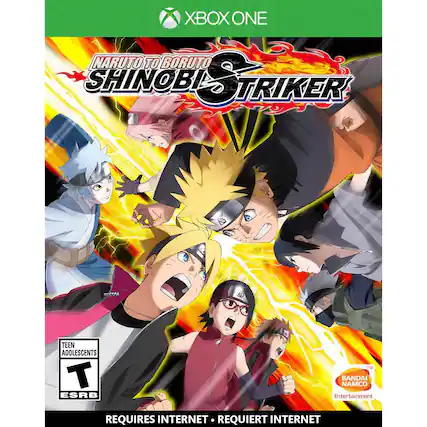 Front. BANDAI NAMCO Entertainment - NARUTO TO BORUTO: Shinobi Striker. - T (Teen 13+)