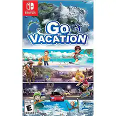 Front. Nintendo - Go Vacation.