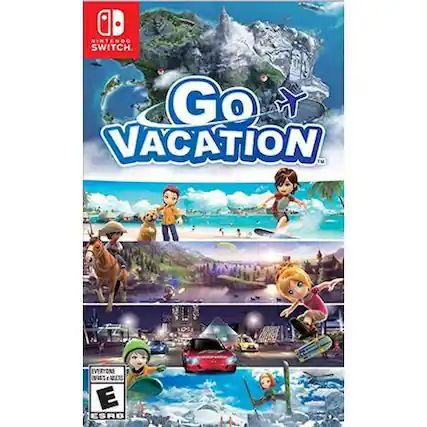Front. Nintendo - Go Vacation. - E (Everyone)