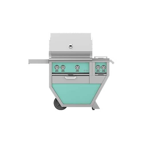 Angle View: Hestan - Deluxe Gas Grill - Bora Bora