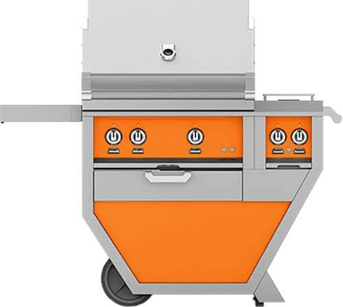 Angle View: Hestan - Deluxe Gas Grill - Citra