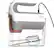Alt View 11. Oster - FPSTHMNC-WS HeatSoft 7-Speed Hand Mixer - White/Gray.