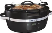 Crock-Pot® Cook and Carry University of Wisconsin 6-Qt. Slow Cooker  Red/Black SCCPNCAA600-UWB - Best Buy