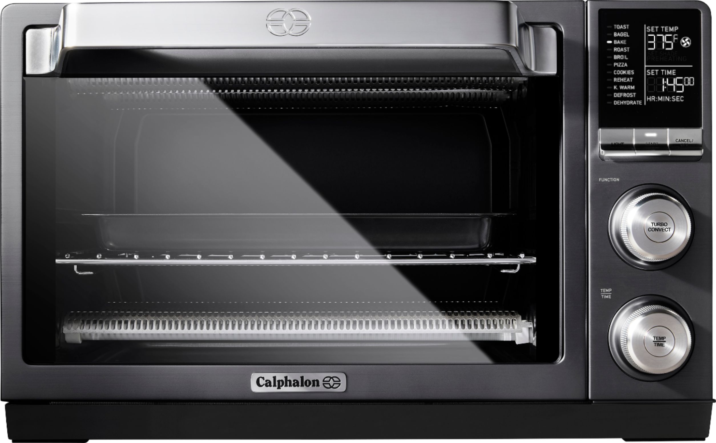 Best Buy: Calphalon Quartz Heat Countertop Oven Dark Stainless Steel  TSCLTRDG1