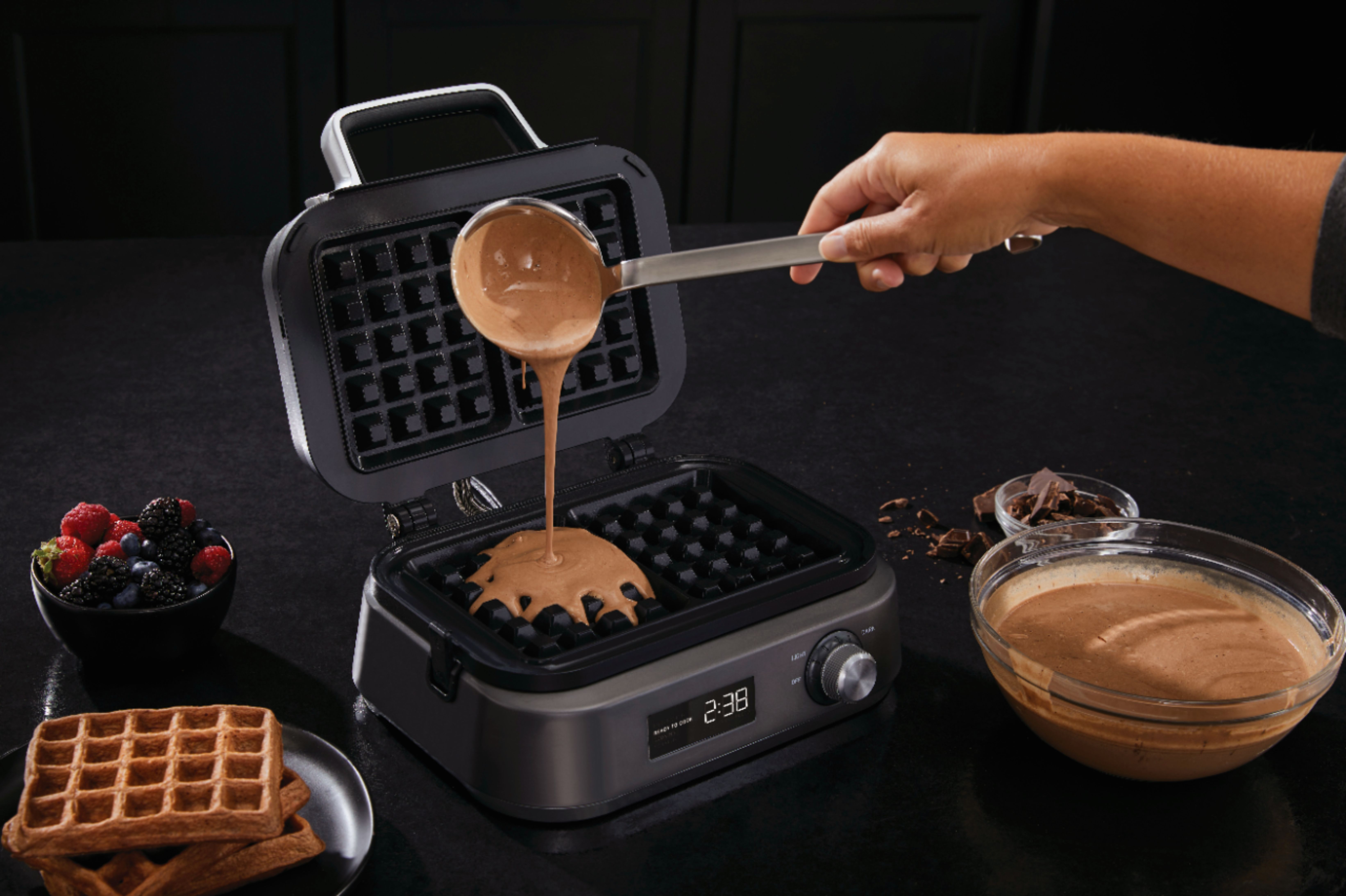 Best Buy Calphalon IntelliCrisp Waffle Maker CKCLWF1