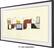 Left. Samsung - 55" The Frame Customizable Bezel - Black.