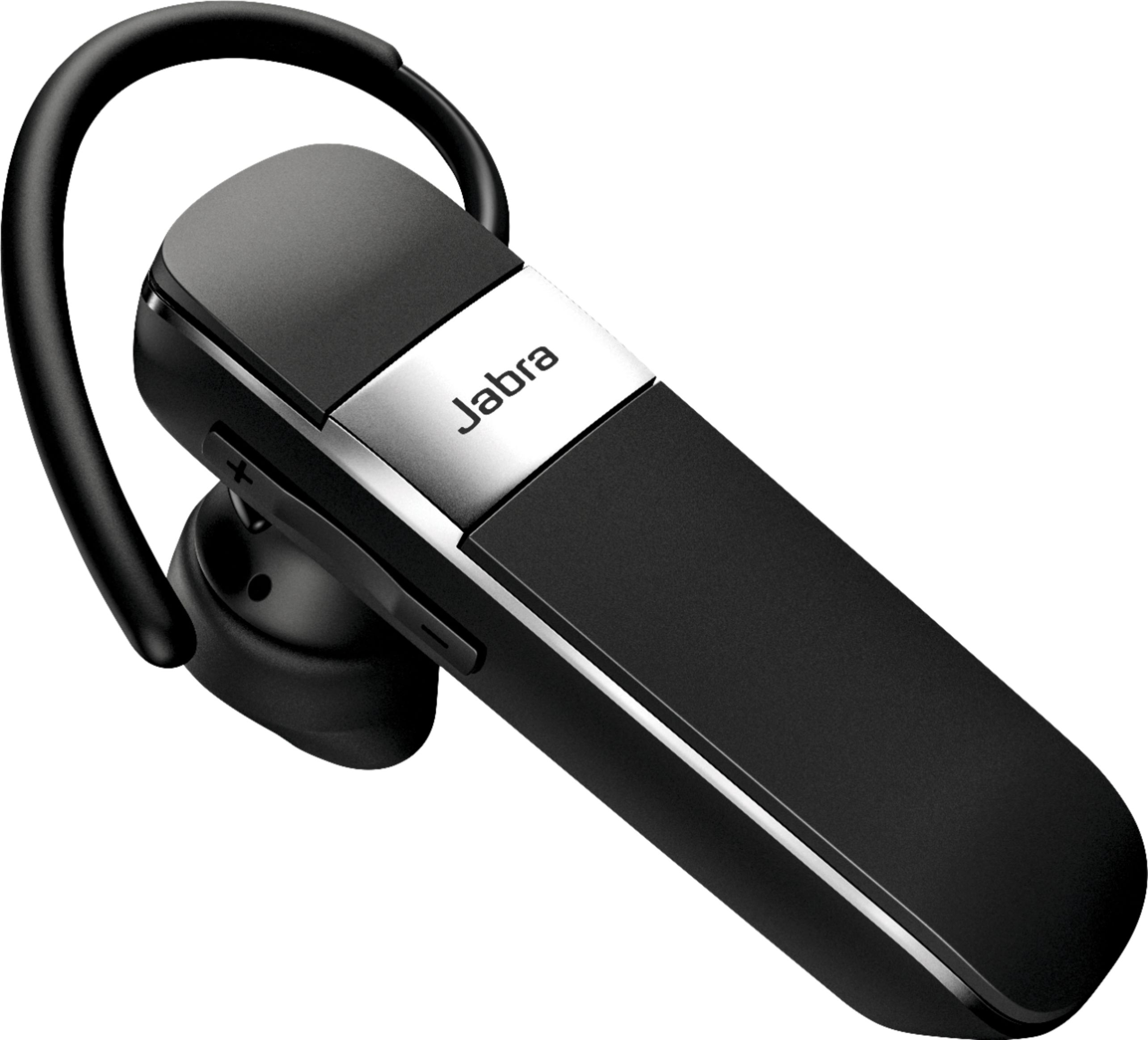 Angle View: Jabra - Talk 15 Bluetooth Headset - Black/Silver