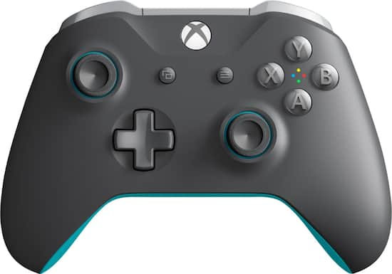 Microsoft Wireless Controller For Xbox One Xbox Series X And Xbox Series S Gray Blue Wl3 Best Buy