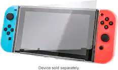 Front. Nyko - Armor Case for Nintendo Switch - Clear.