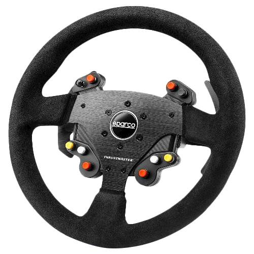 Left View: Thrustmaster - Sparco Rally Wheel Add On R 383 MOD
