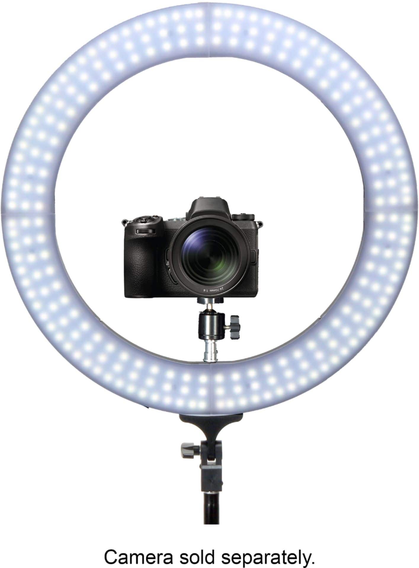 Alt View 20. Sunpak - LED 448 19" Bi-Color Ring Light Kit - Black.