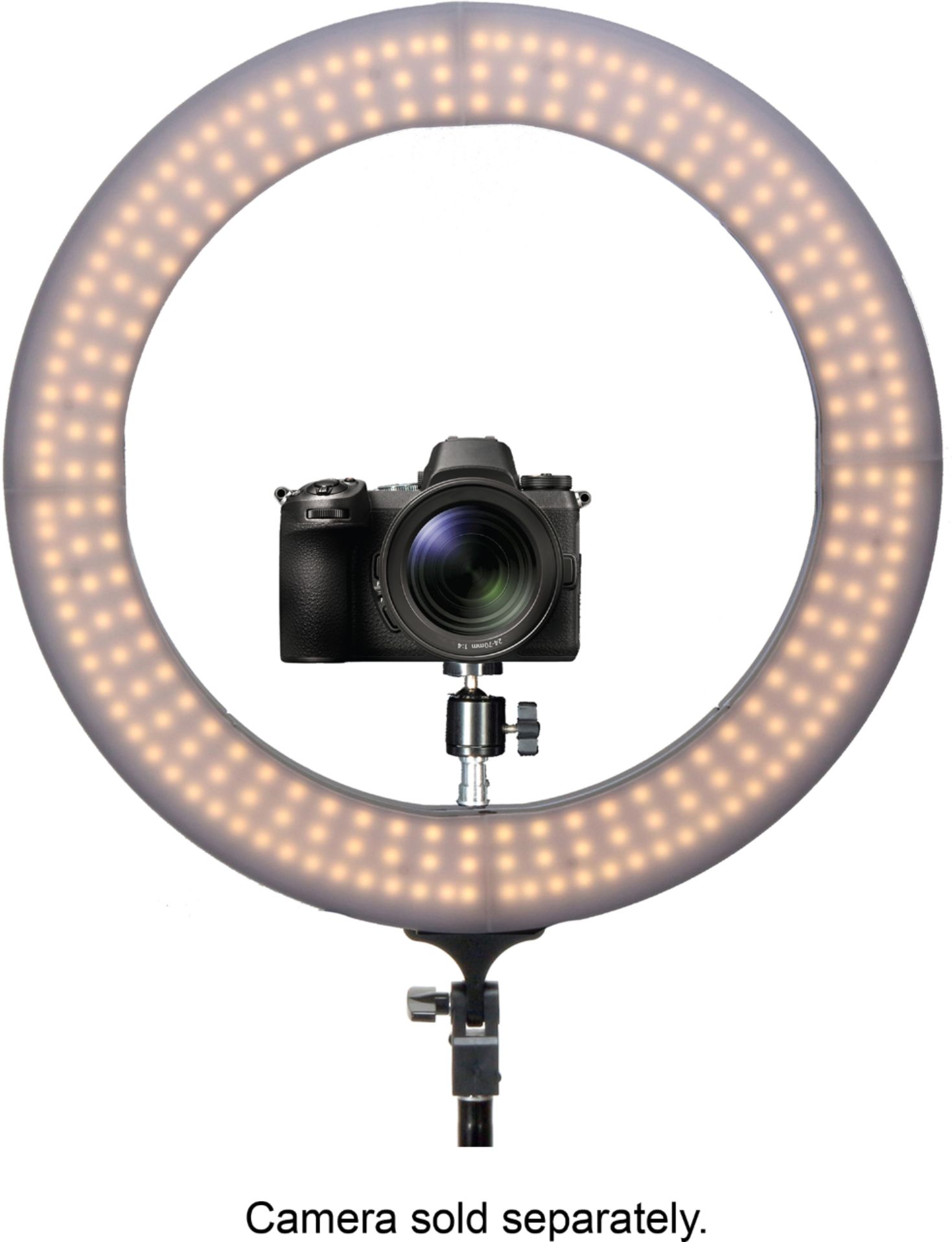 Elitehood Ring Light, 19 inch/48cm Ring Lights with Stand & Carrying Bag,  45W Dimmable Led Ringlight, Professional Ring Light for Camera, Smartphone