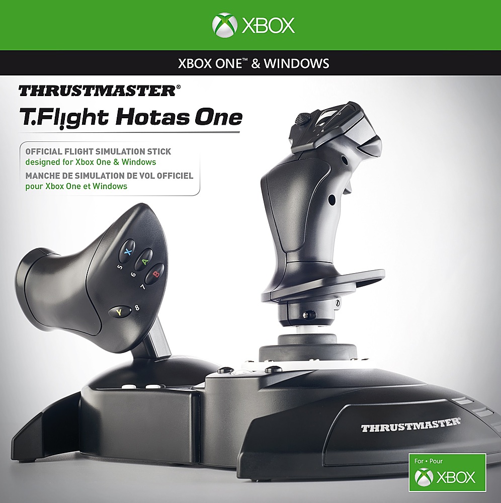 statisk fjende misundelse Thrustmaster T-Flight Hotas One Joystick for Xbox Series X|S, Xbox One and  PC 4460168 - Best Buy