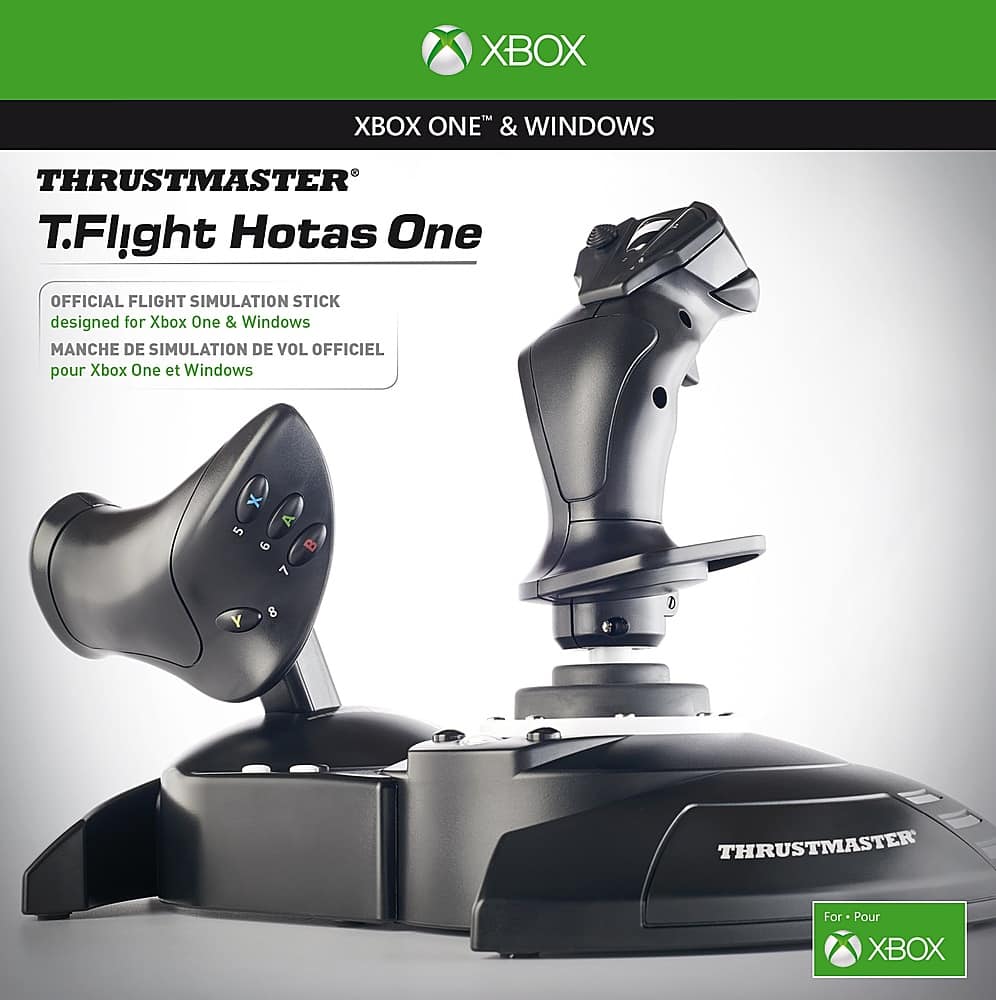 Alt View 18. Thrustmaster - T-Flight Hotas One Joystick for Xbox Series X|S, Xbox One and PC - Black.