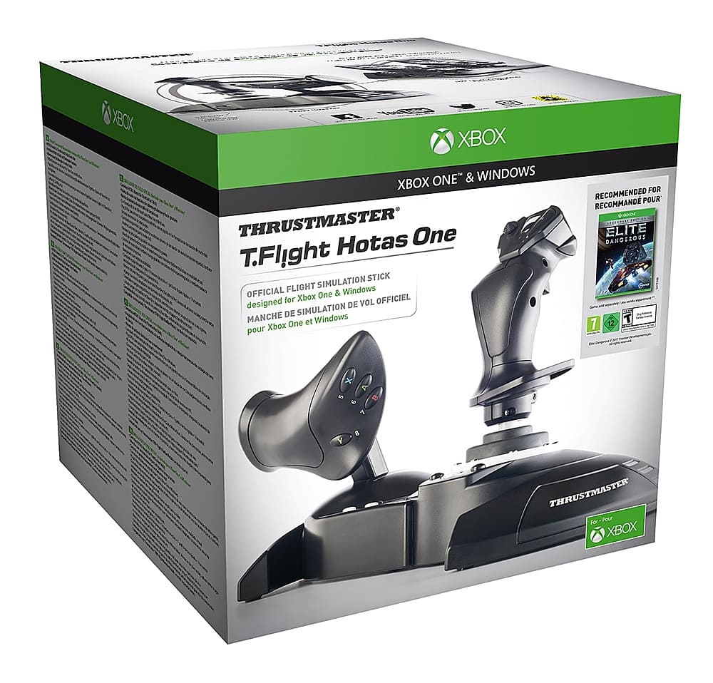 Alt View 19. Thrustmaster - T-Flight Hotas One Joystick for Xbox Series X|S, Xbox One and PC - Black.