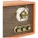 Alt View Zoom 12. Victrola - Retro Wood Bluetooth AM/FM Radio - Walnut.
