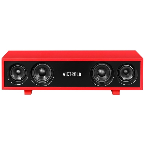 Victrola - 30W Audio System - Red