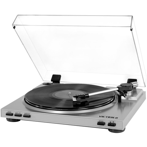 Victrola - Pro Stereo Turntable - Silver