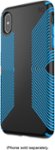 Front Zoom. Speck - Presidio GLOSSY GRIP Case for Apple® iPhone® XS Max - Black/Neptune Blue.