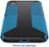 Alt View Zoom 12. Speck - Presidio GLOSSY GRIP Case for Apple® iPhone® XS Max - Black/Neptune Blue.