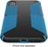 Alt View 12. Speck - Presidio GLOSSY GRIP Case for Apple® iPhone® XS Max - Black/Neptune Blue.