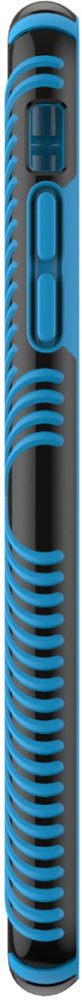 presidio glossy grip case for apple iphone xs max - black/neptune blue