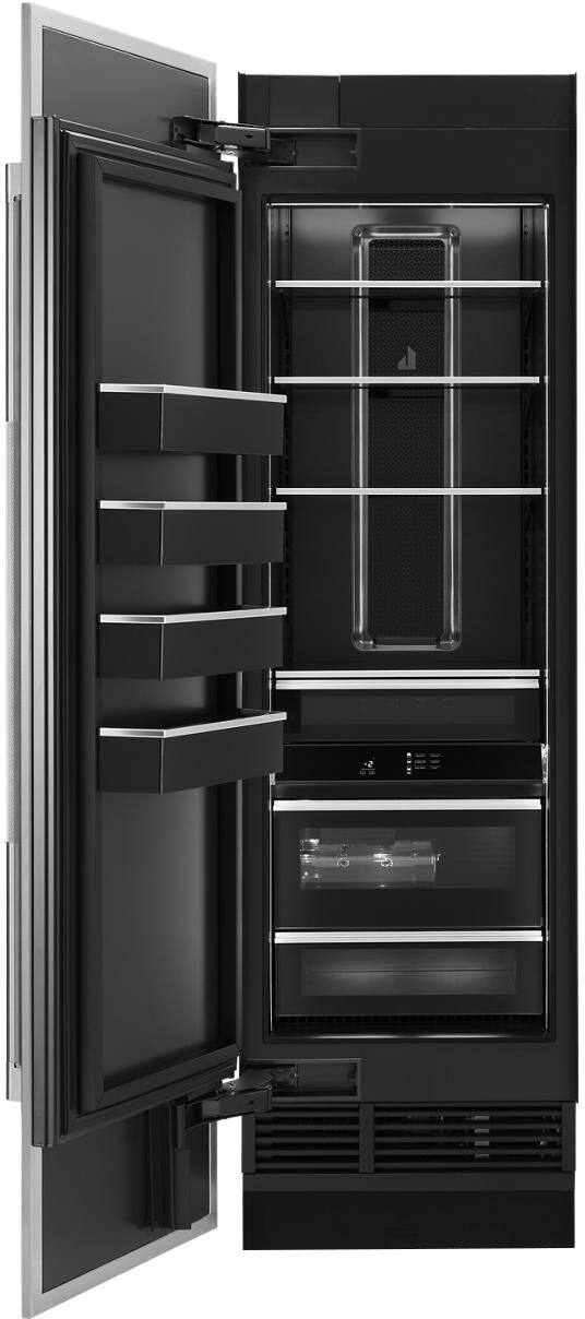Alt View 16. JennAir - 13.0 Cu. Ft. Upright Wi-Fi Freezer - Custom Panel Ready.