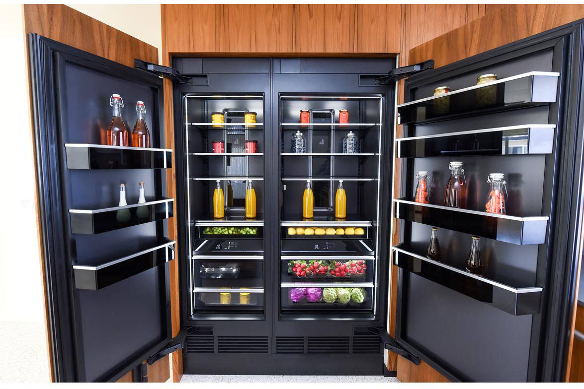 Alt View 17. JennAir - 13.0 Cu. Ft. Upright Wi-Fi Freezer - Custom Panel Ready.