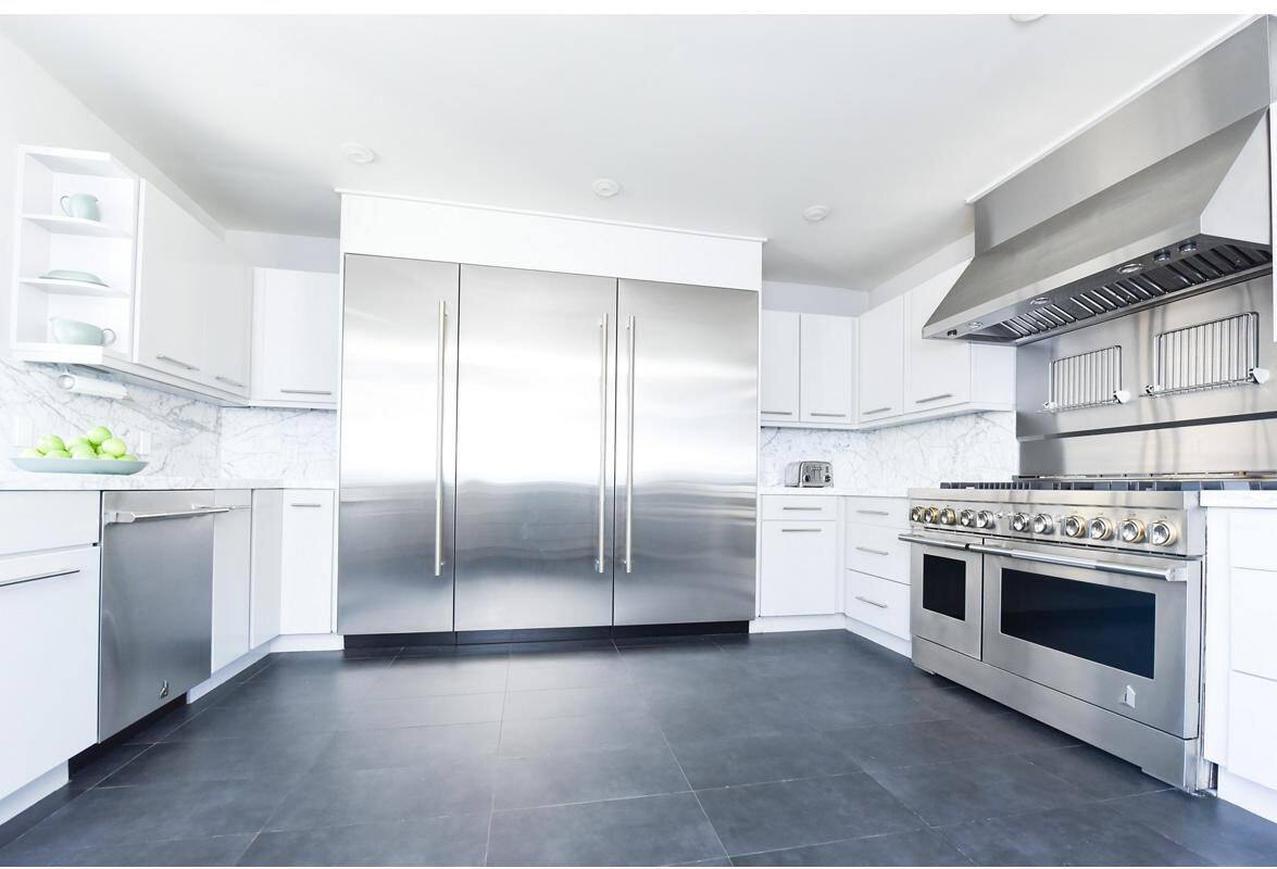 Alt View 17. JennAir - 17.0 Cu. Ft. Upright Wi-Fi Freezer - Custom Panel Ready.