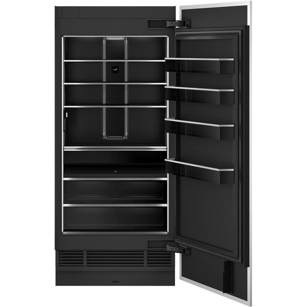Alt View 1. JennAir - 20 Cu. Ft. Built-In Refrigerator - Custom Panel Ready.
