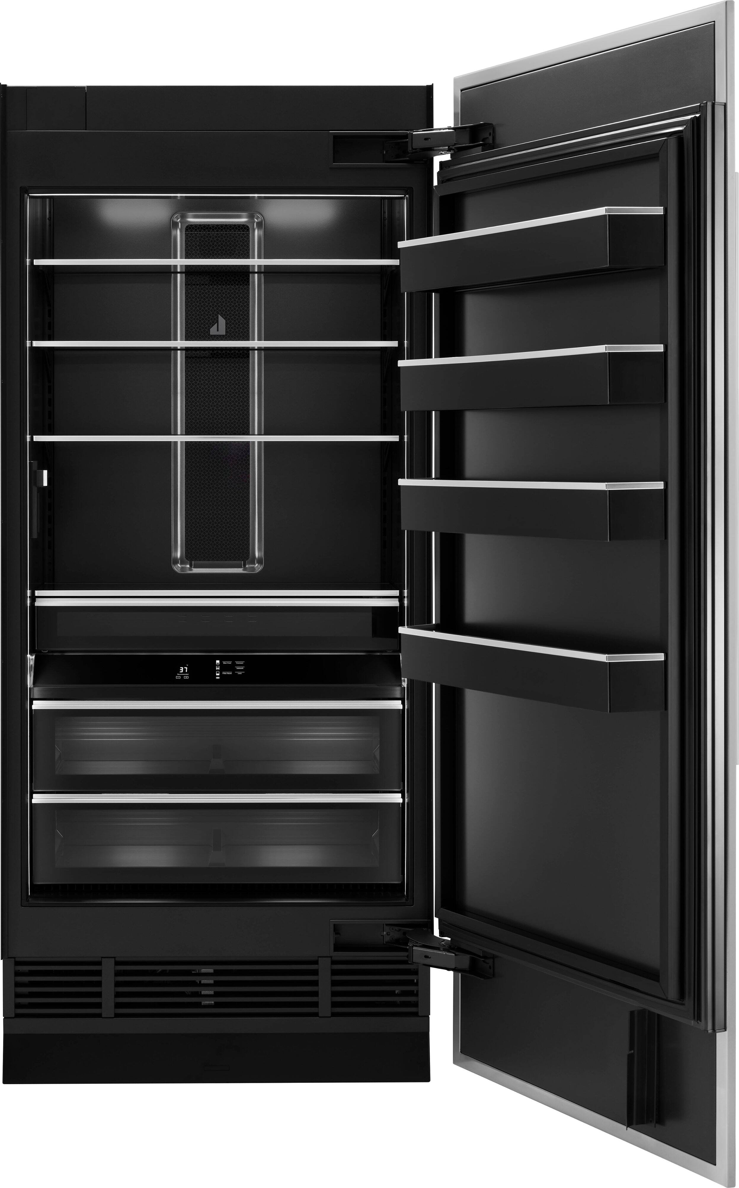 Alt View 5. JennAir - 20 Cu. Ft. Built-In Refrigerator - Custom Panel Ready.