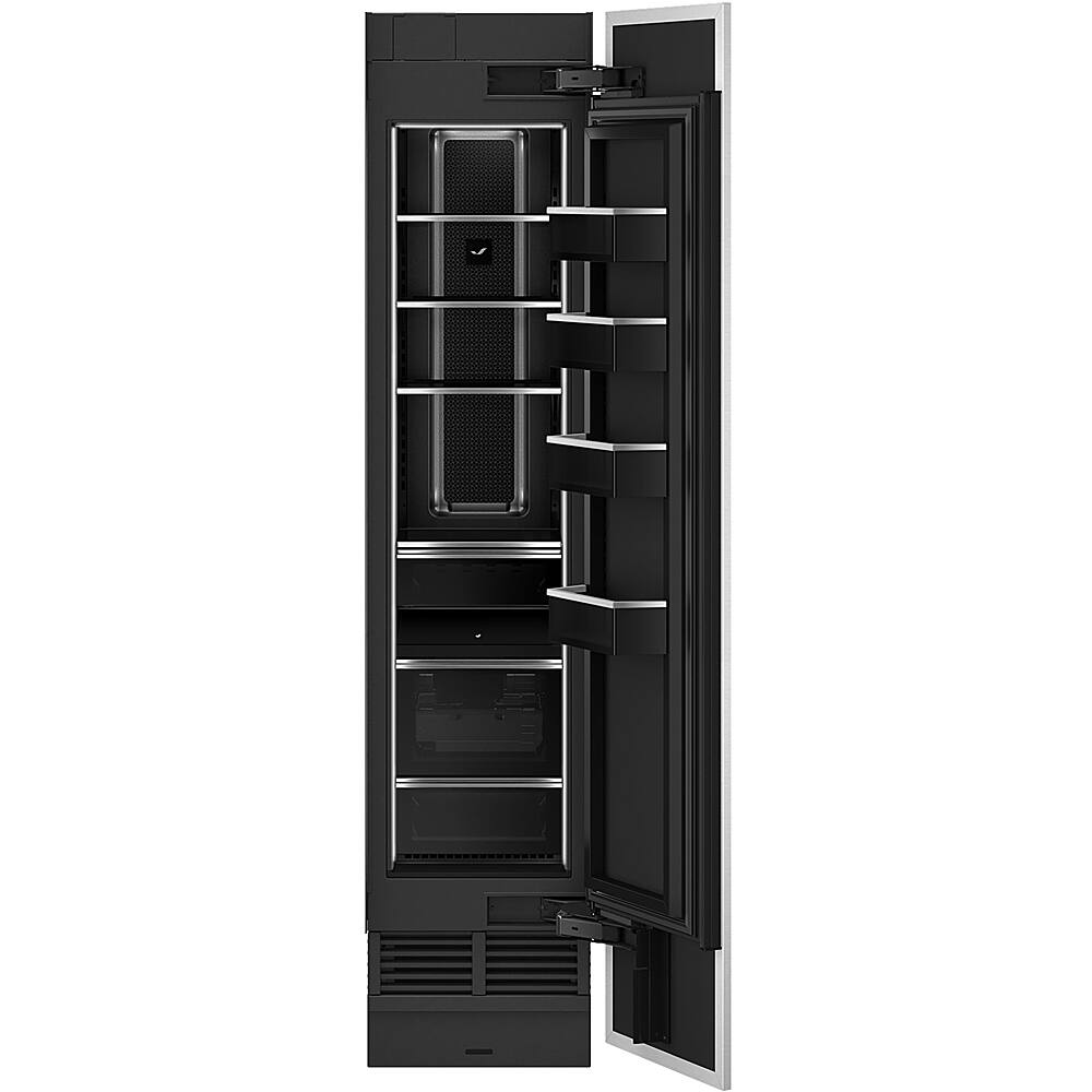 Alt View 11. JennAir - 8.0 Cu. Ft. Upright Wi-Fi Freezer - Custom Panel Ready.