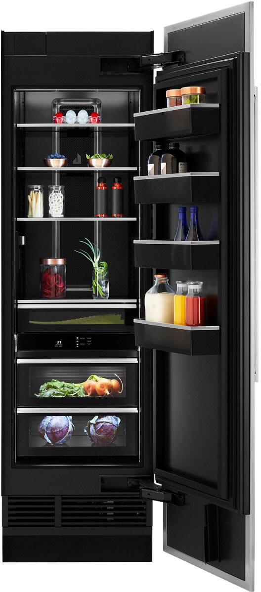 Alt View 2. JennAir - 13 Cu. Ft. Built-In Refrigerator - Custom Panel Ready.