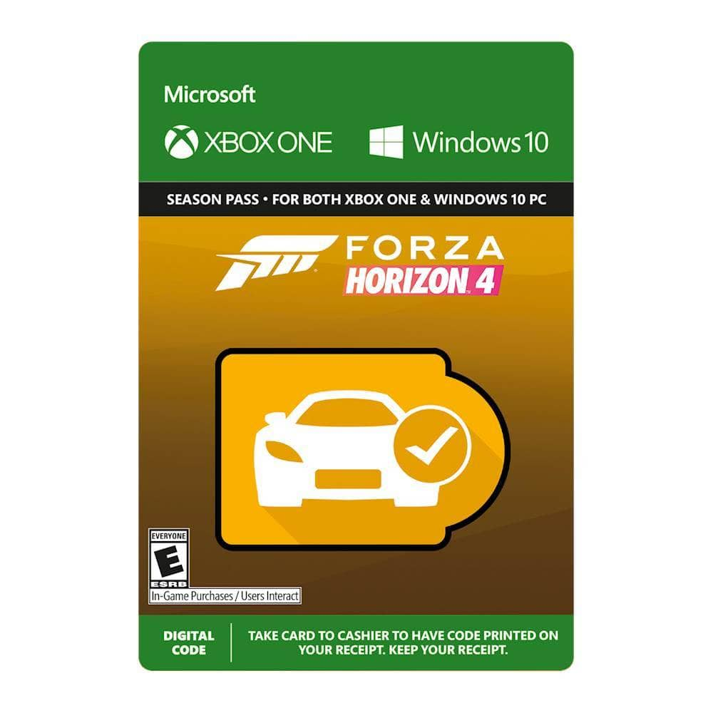 Forza Horizon 4 Car Pass Standard Edition Windows, Xbox One [Digital]  7CN-00041 - Best Buy