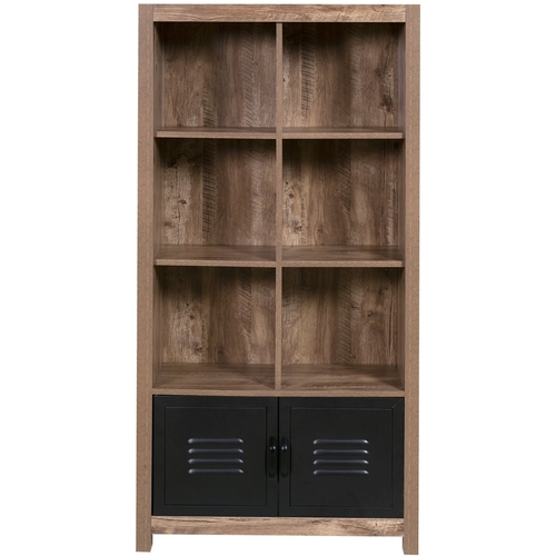 OneSpace - Norwood Range Collection 6-Shelf Bookcase - Natural Oak