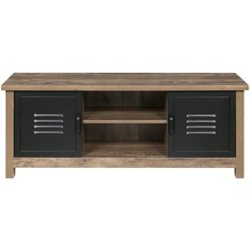 OneSpace - TV Cabinet for Most Flat-Panel TVs - Natural Oak - Front_Zoom