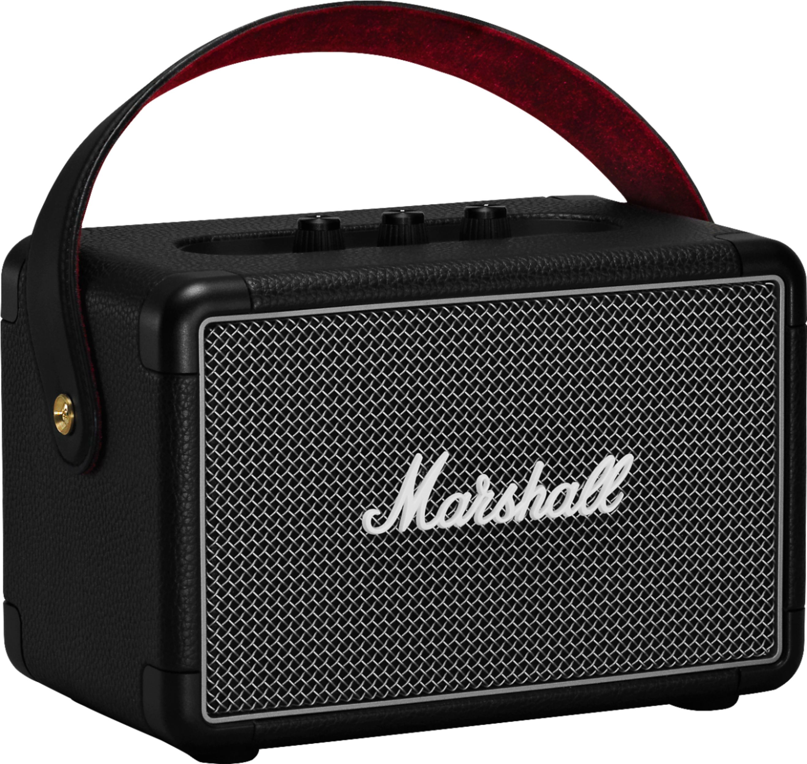 Angle View: Marshall - Kilburn II Portable Bluetooth Speaker - Black