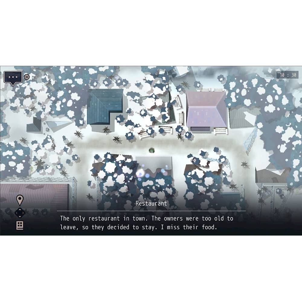 The only restaurant in town. The owners were too old to leave, so they decided to stay. I miss their food.