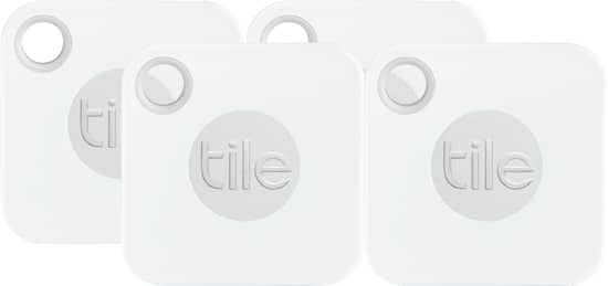 Tile Mate 2018 Item Tracker 4 Pack White Gray Rt 13004 Best Buy