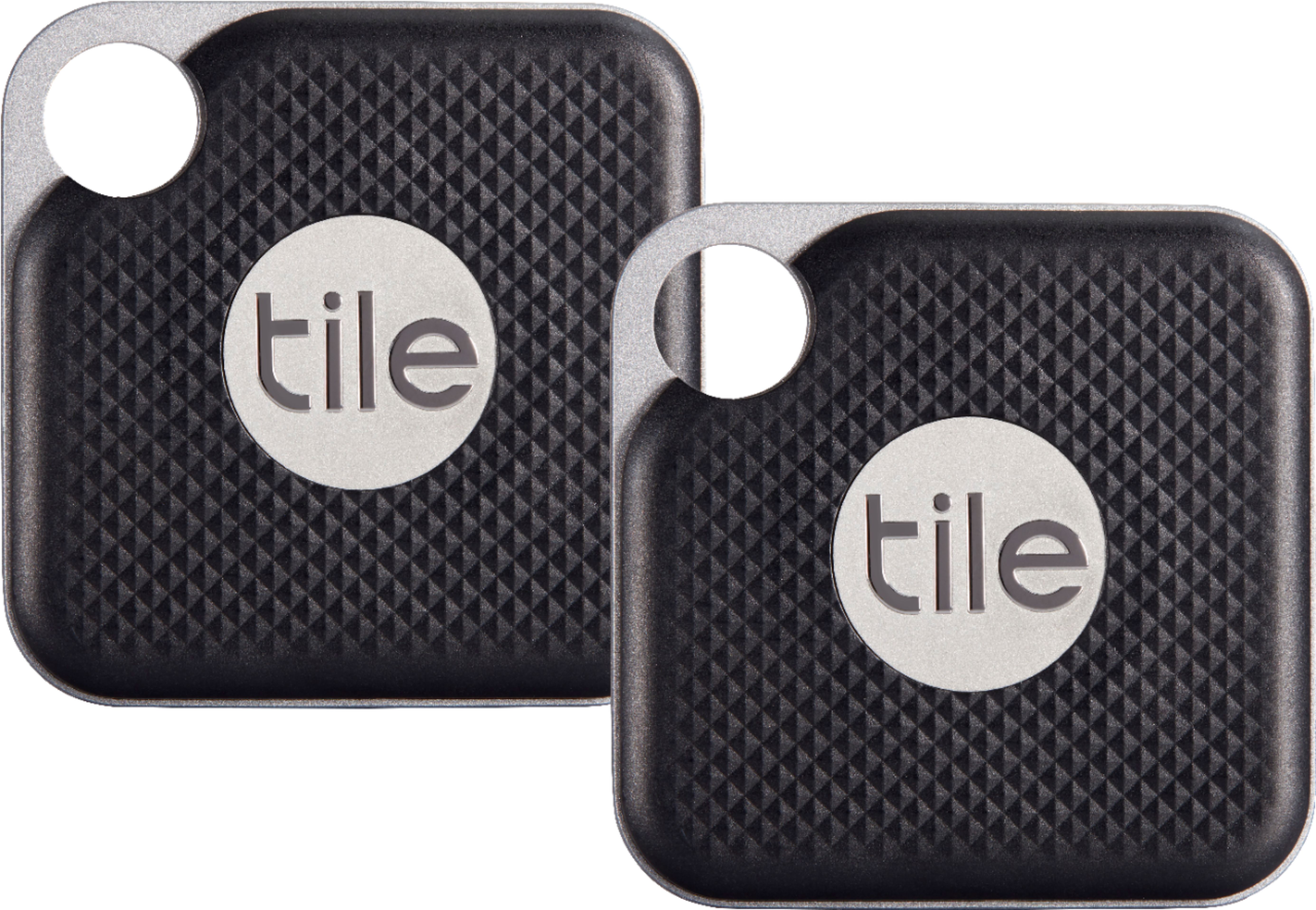 Angle View: Tile Pro Item Tracker 2-Tiles - Black