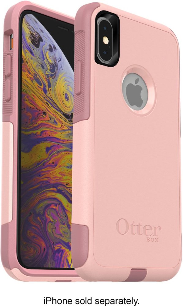 commuter series case for apple iphone x and xs - pink