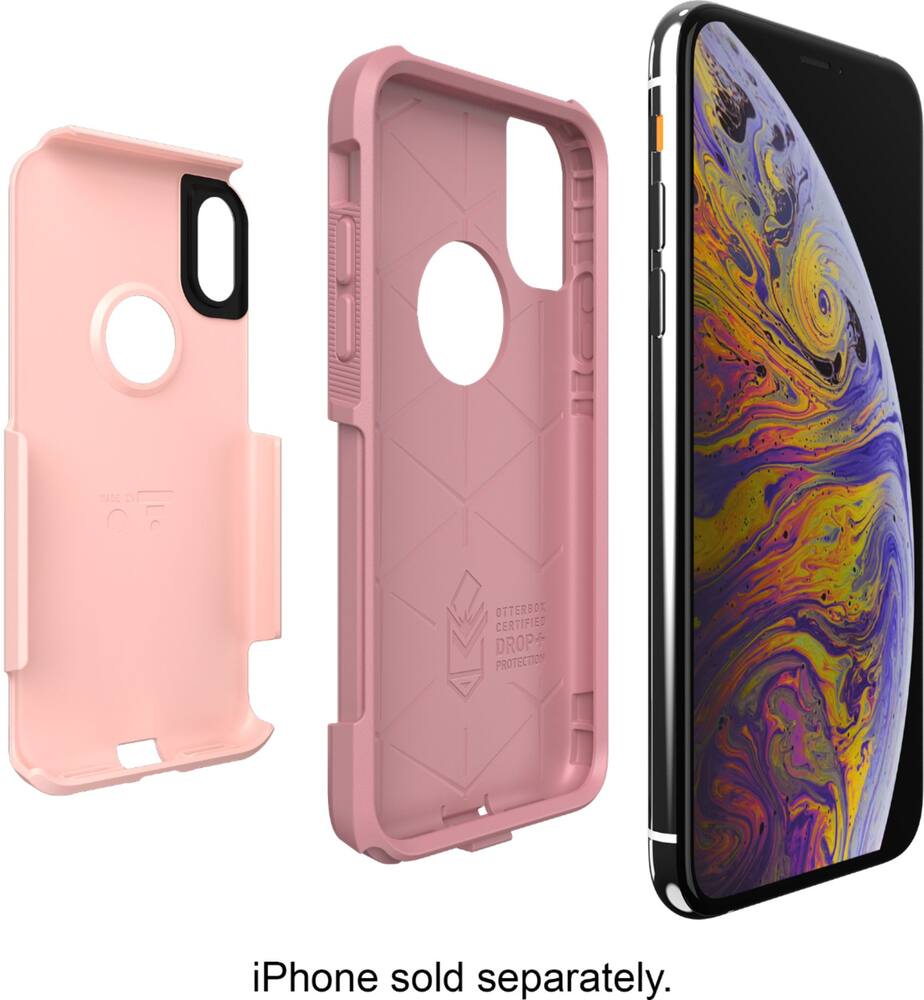 commuter series case for apple iphone x and xs - pink commuter series case for apple iphone x and xs - pink