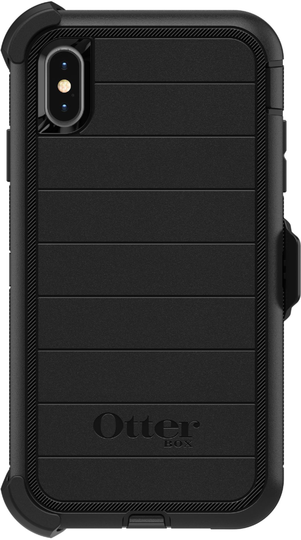Otterbox Defender Series Pro Case For Apple Iphone Xs Max Black 518bbr Best Buy