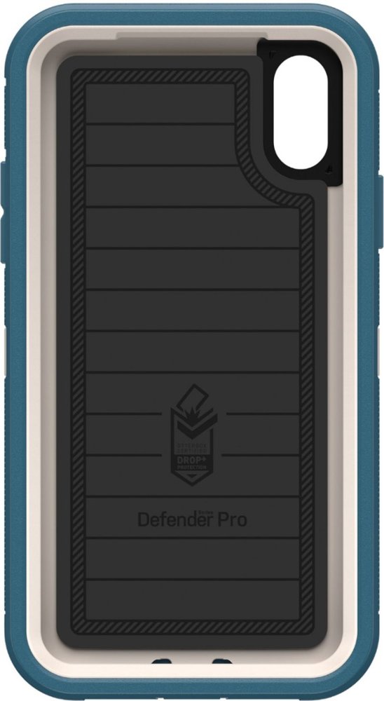 defender series pro case for apple iphone xr - pale beige/big sur