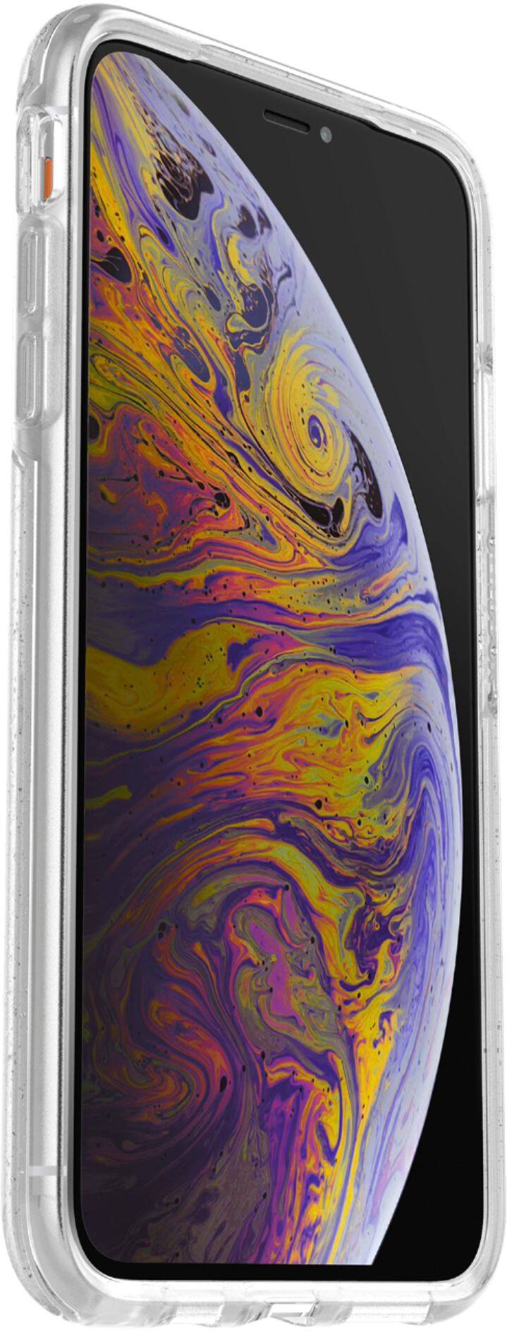 Alt View 12. OtterBox - Symmetry Series Clear Case for Apple® iPhone® XS Max - Stardust/Silver Flake.