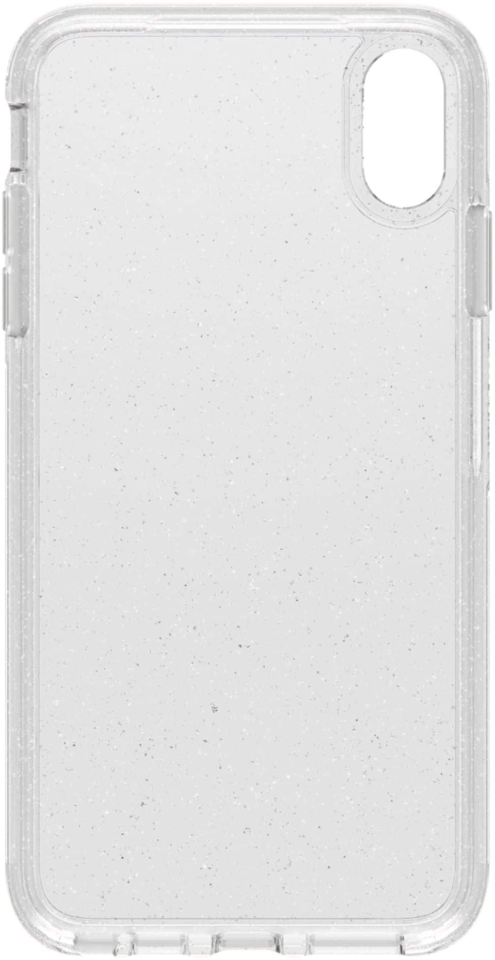 Alt View 3. OtterBox - Symmetry Series Clear Case for Apple® iPhone® XS Max - Stardust/Silver Flake.