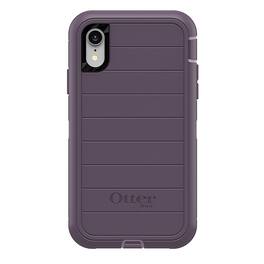 OtterBox - Refurbished Excellent - Defender Series Pro Case for Apple® iPhone® XR - Purple Nebula